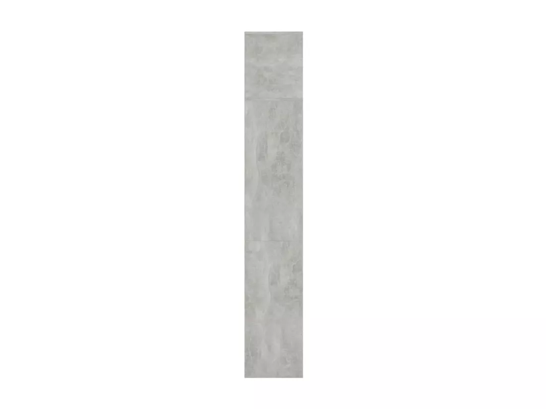 Jeu de bibliothèque/meuble TV 3 pcs Gris béton 180x30x180 cm