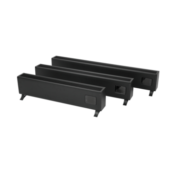 Eurom Alutherm Baseboard 1500 Zwart met WiFi