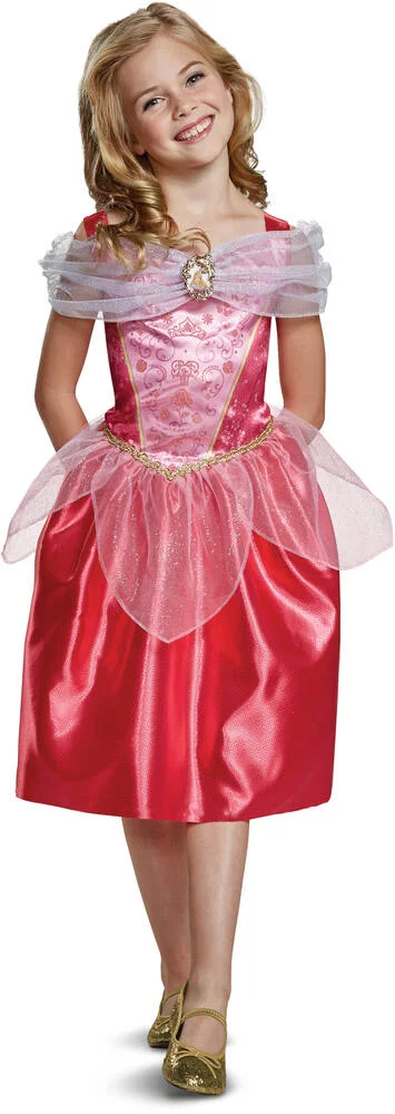 DISNEY PRINCESSES - AURORE - DEGUISEMENT CLASSIC TAILLE 5-6 ANS