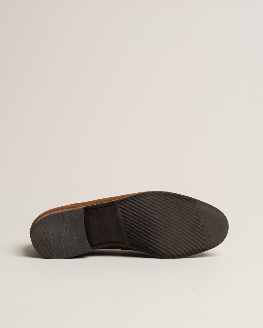 Crockett & Jones Solent Unlined Tassel Loafer Snuff Suede UK8,5 - EU42,5