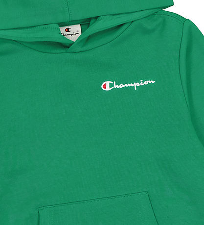 Champion Kapuzenpullover - Grünes m. Logo