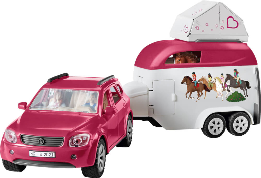 schleich® Horse Club 42535 Abenteuer mit Auto und Pferdeanhänger