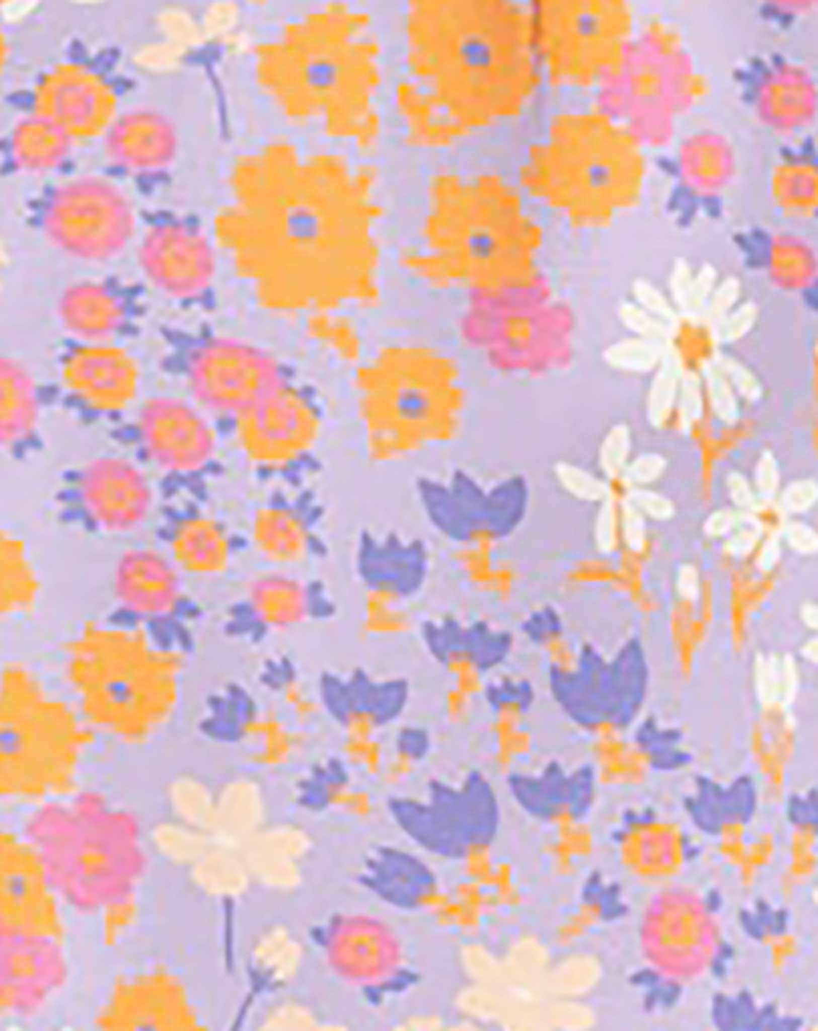 Jerseyhose NMFFIDA FLOWERS in lilac breeze