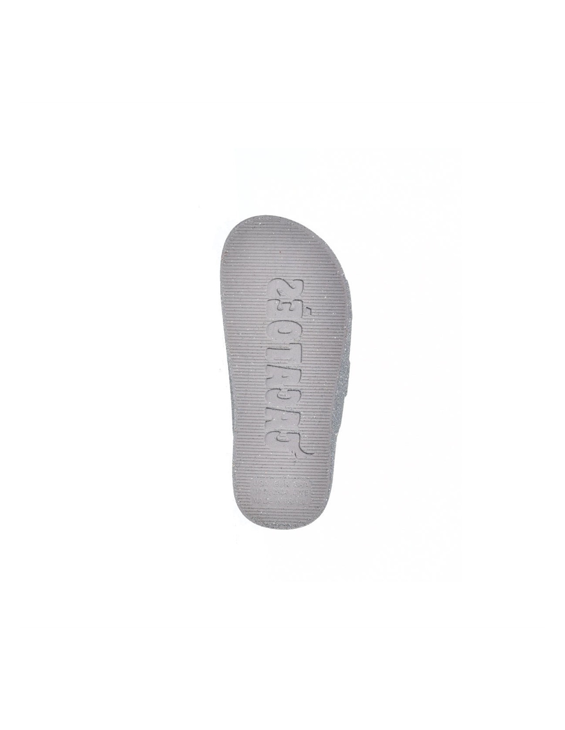 cacatoes claquettes enfant trancoso kids silver