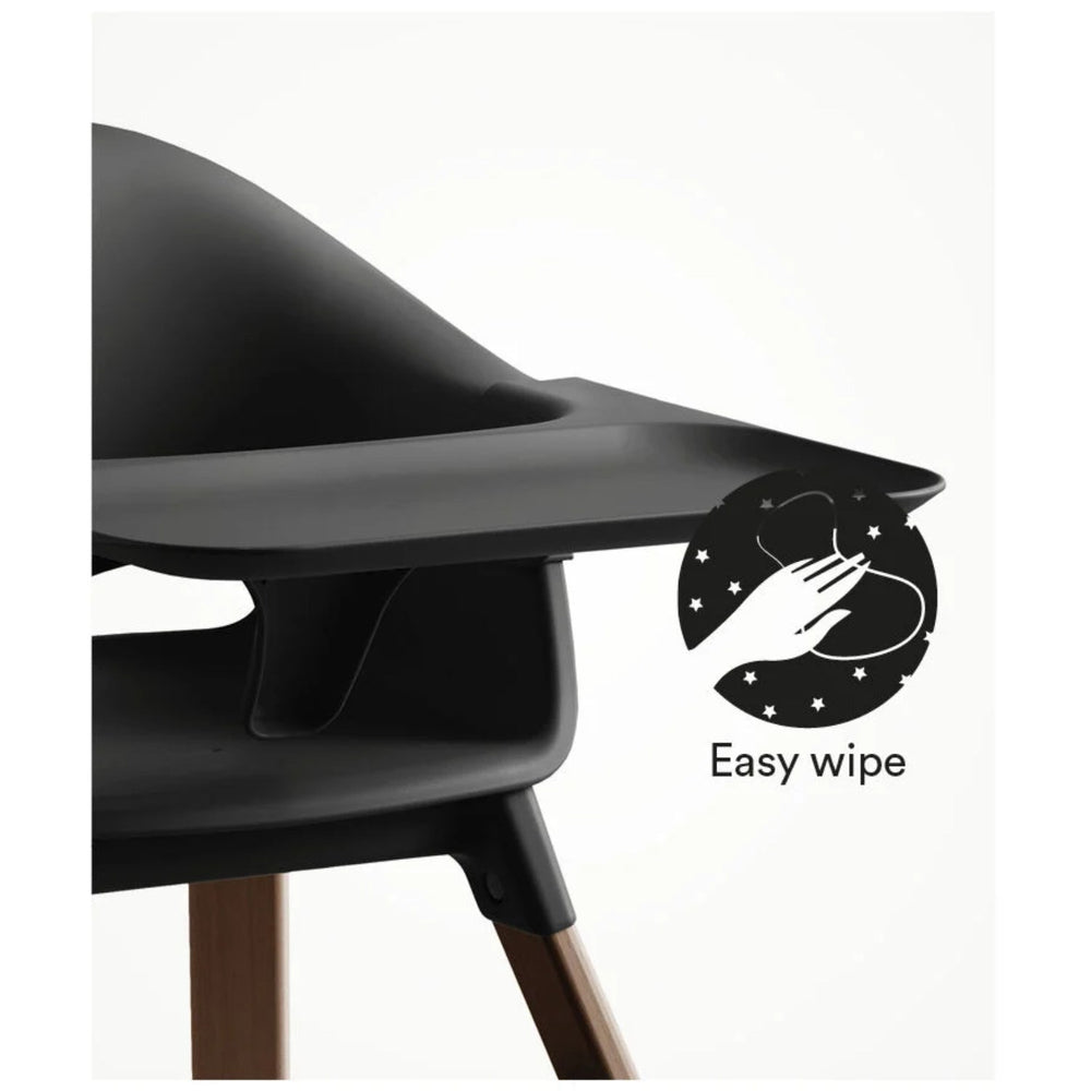 Køb Stokke® Clikk™ Highchair Black / Warm Brown