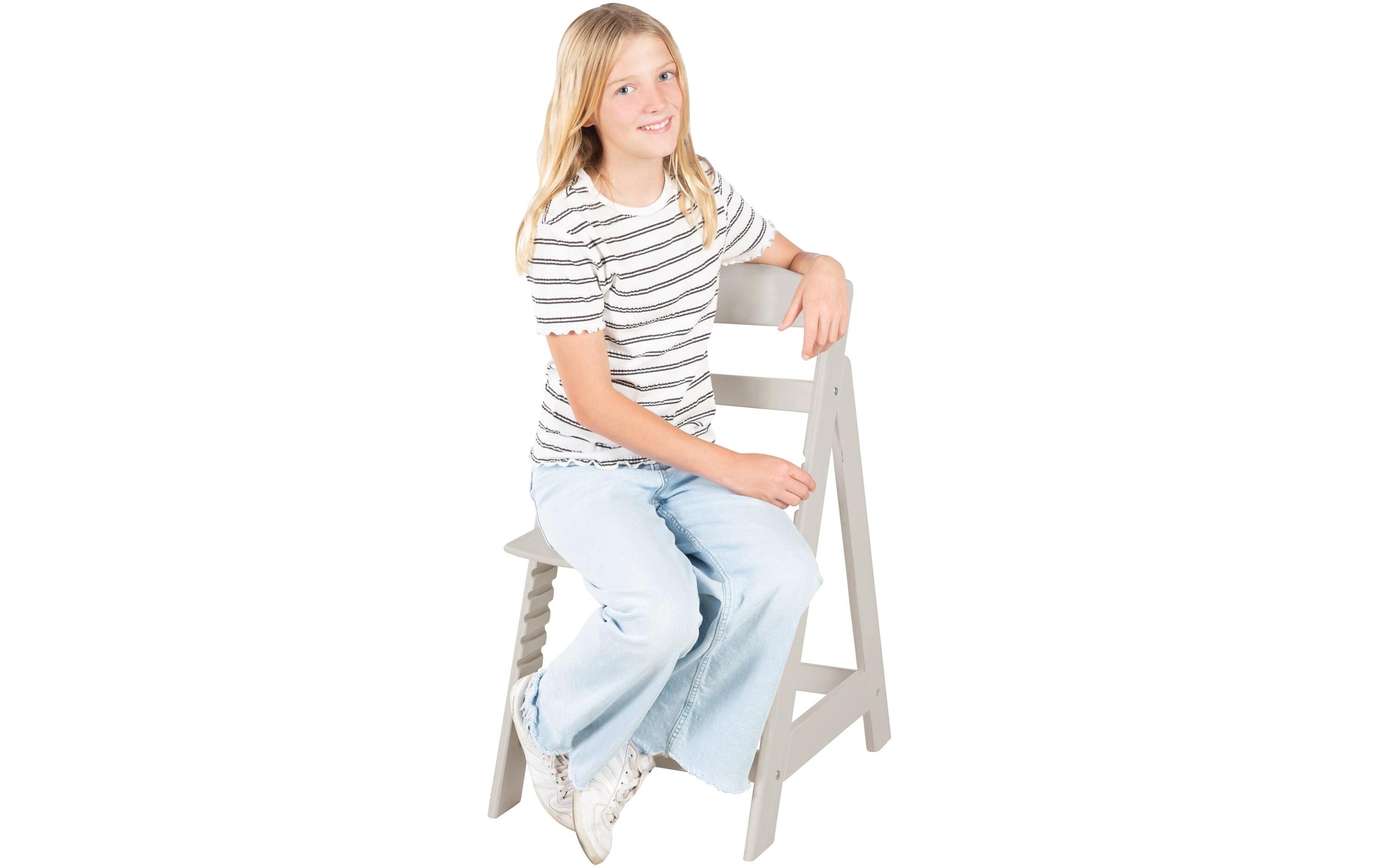 Treppenhochstuhl Sit Up Flex Stone GrayMitwachsender Hochstuhl