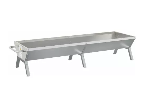 Ensemble de grille et de plateau automatique pour barbecue inox