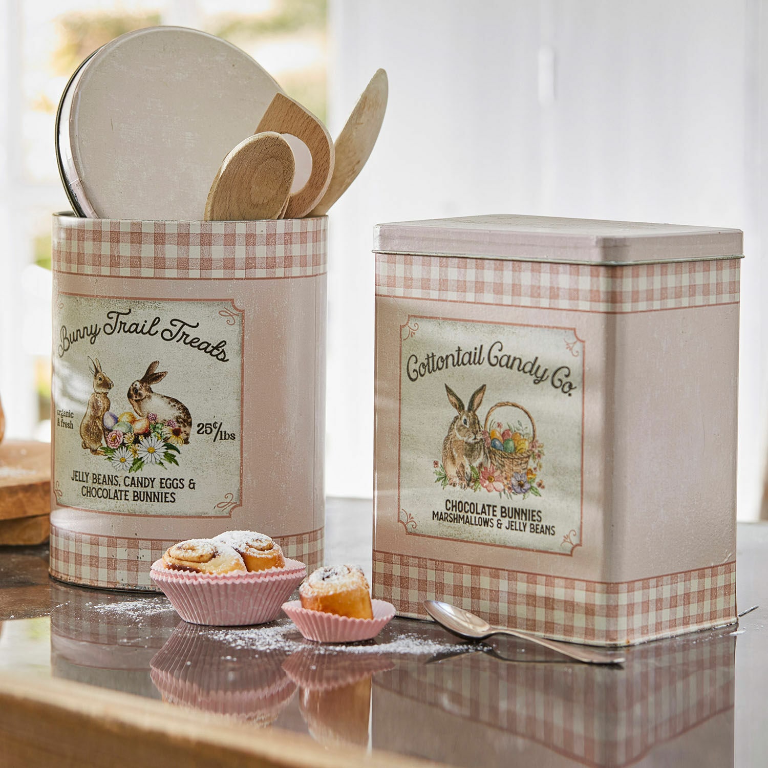 Dose 2er Set Cottontail