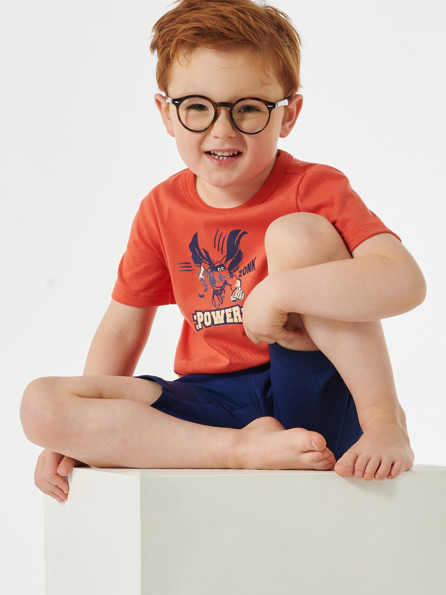 Schiesser Jungen Pyjama Natural Love Organic Cotton 1er-Pack
