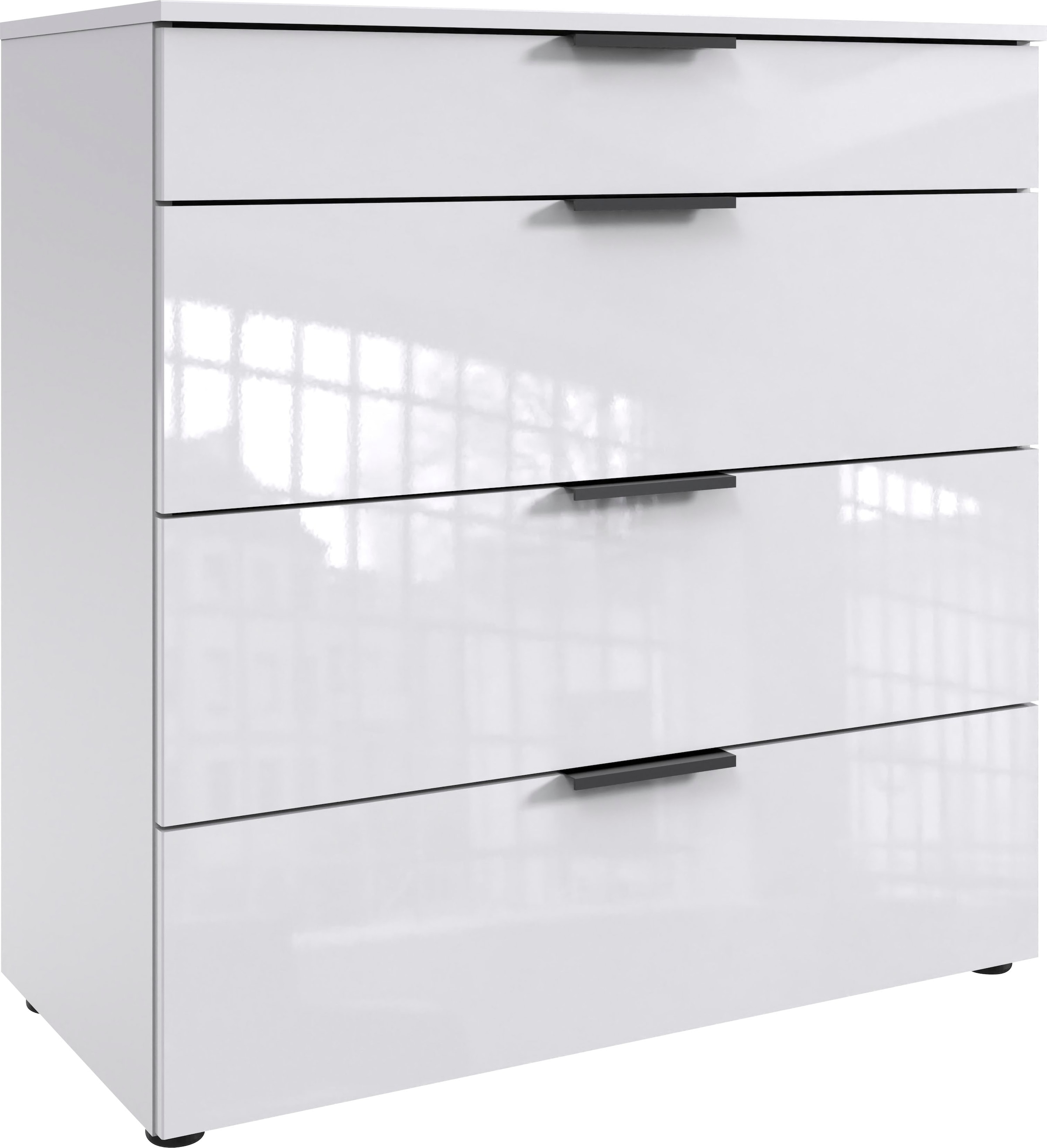 Wimex Schubkastenkommode »level36 D by fresh to go« mit soft-close Funktion und Lackfronten, 4 Schubladen, Kommode hoch