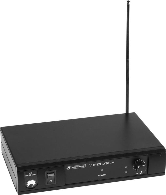Omnitronic - VHF-101 - Radio Microfoonsysteem - 205,75 MHz - Draadloos