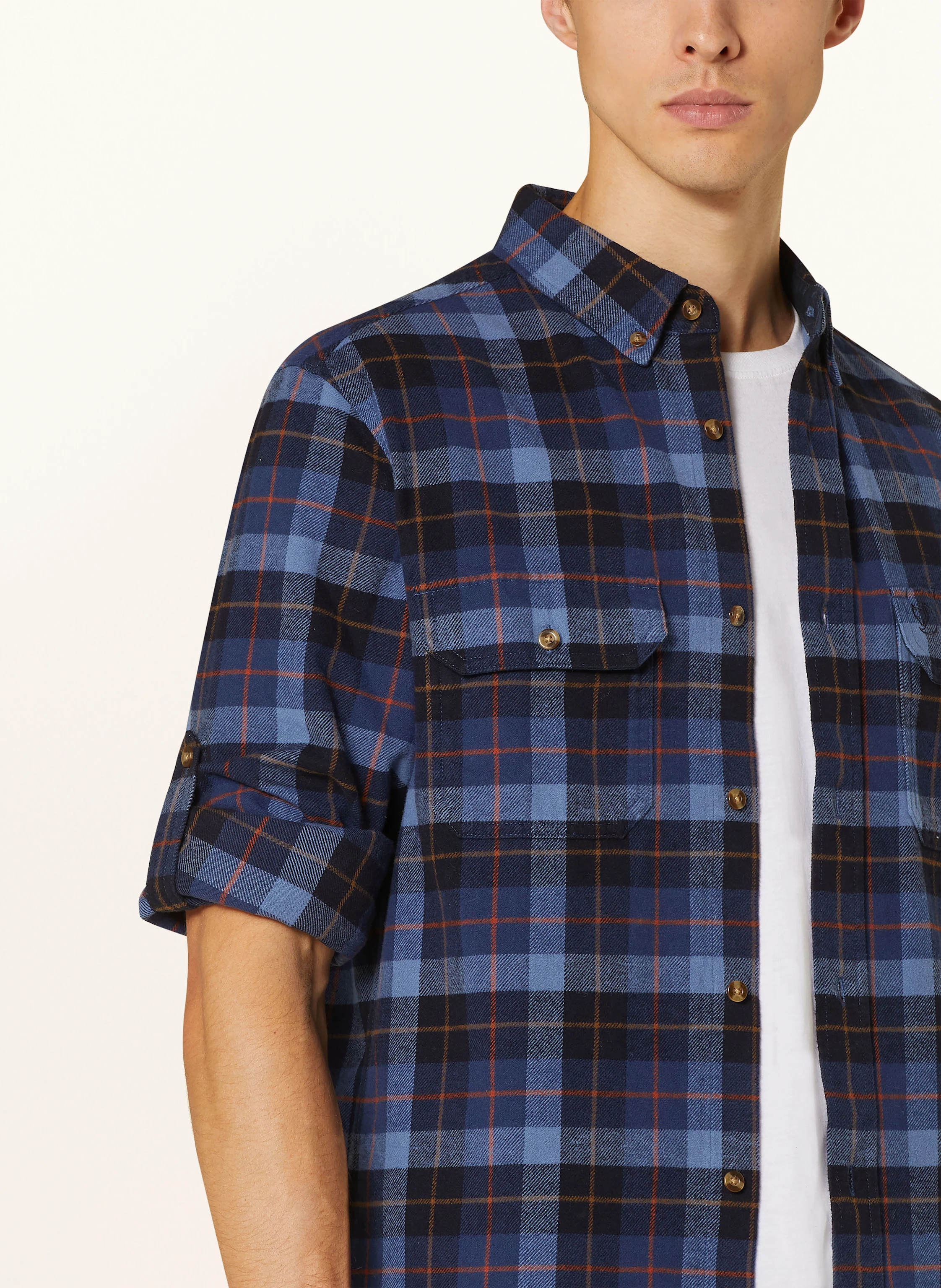 FJÄLLRÄVEN Flanellhemd SINGI Regular Fit