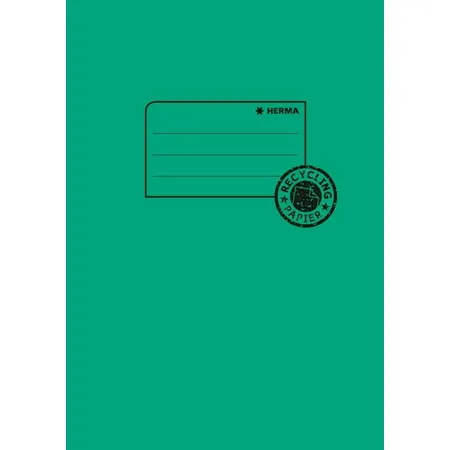 HERMA Heftschoner Papier A5 dunkelgrün