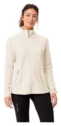 Veste Polaire Femme Vaude Rosemoor Blanc Ecru