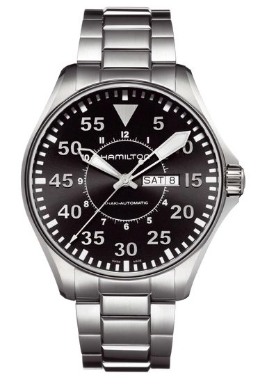 Hamilton Khaki Pilot Automatikuhr 46mm Schwarz H64715135