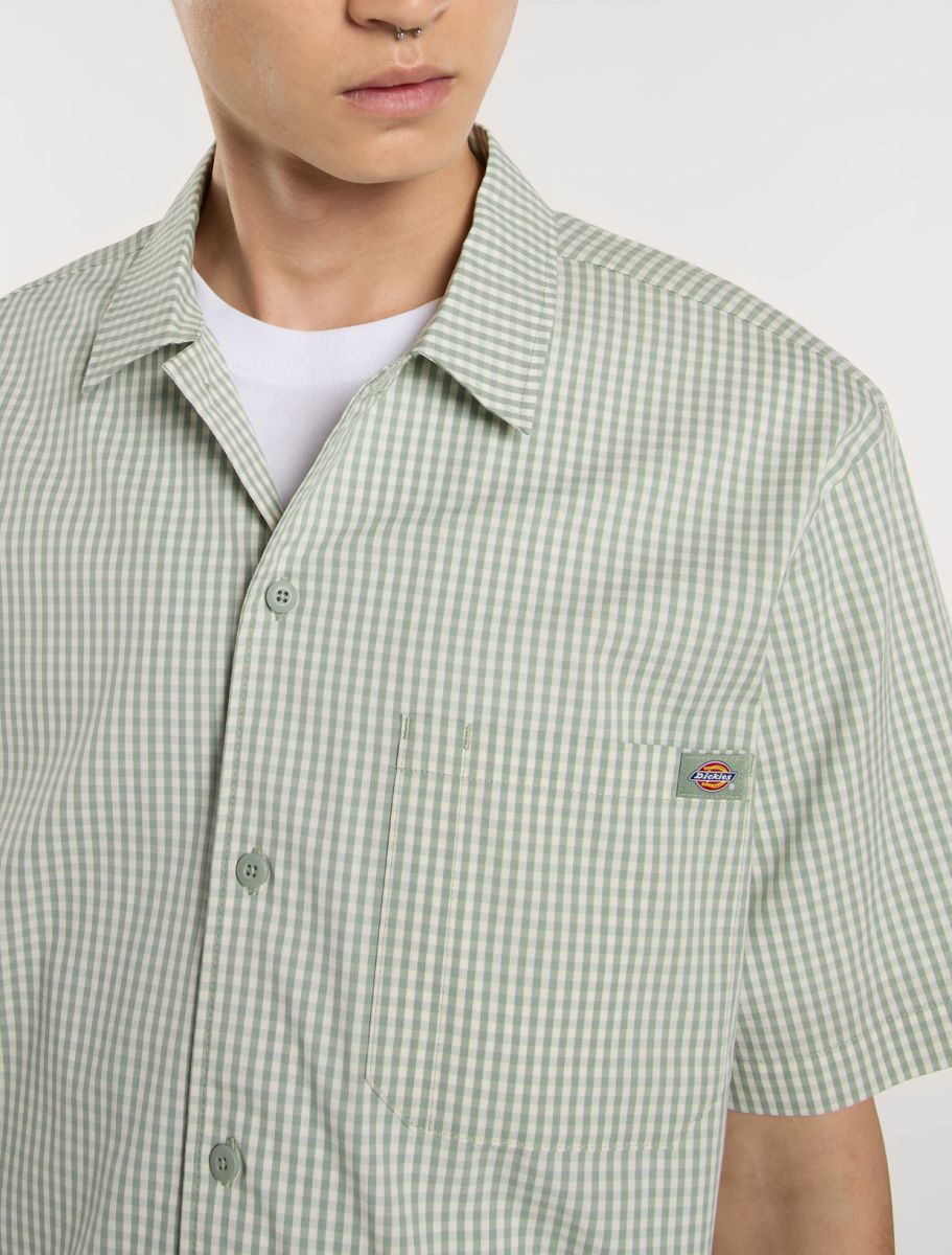 Dickies Virginia Work Shirt Iceberg Green