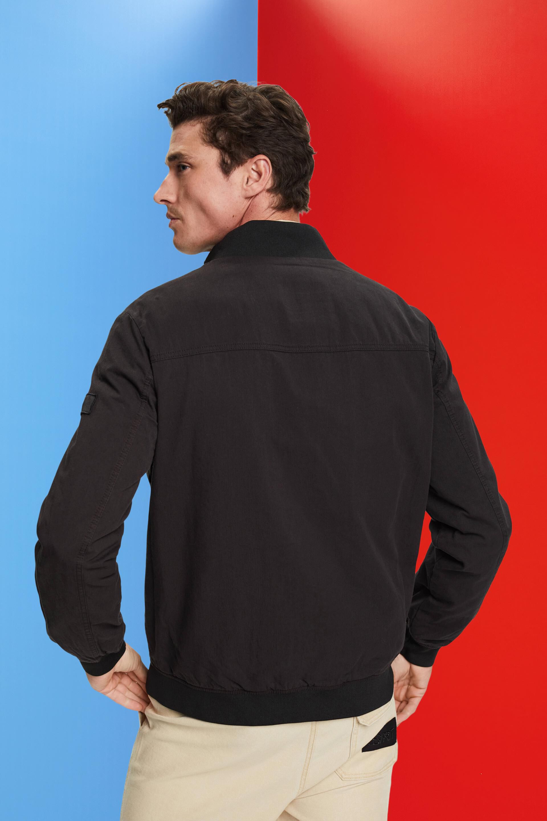 Blouson à col droit