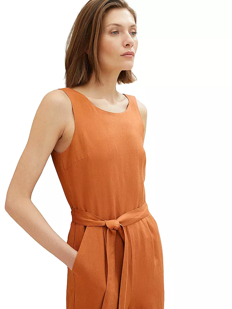 TOM TAILOR Jumpsuit orange