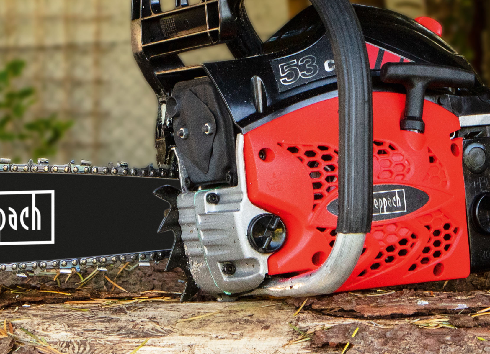 Scheppach Benzin-Kettensäge BKS5300-Pro