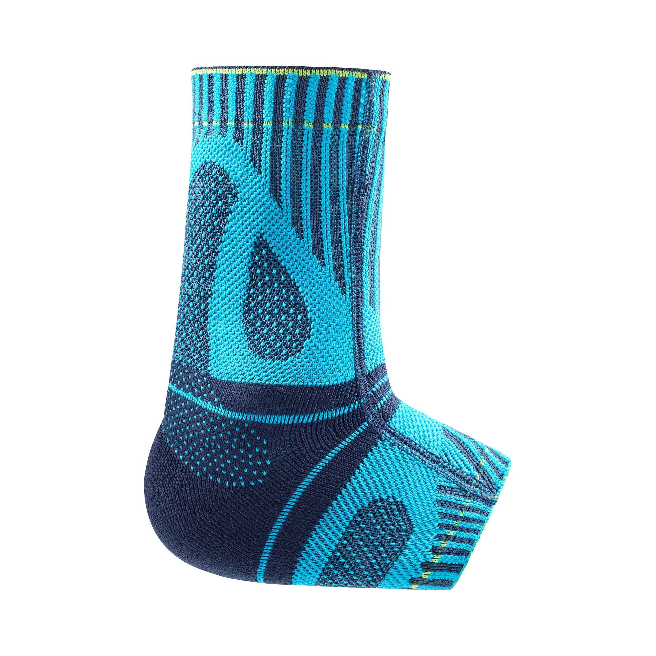 Bauerfeind Sports Achilles Support Bandage Pour Le Tendon D'Achille - Turquoise , Jaune Lemon