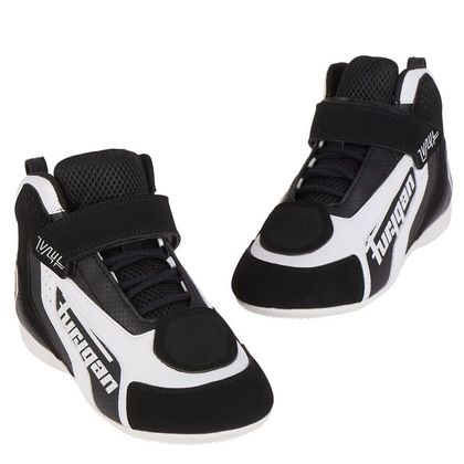 Baskets Furygan V4 VENTED - Noir / Blanc