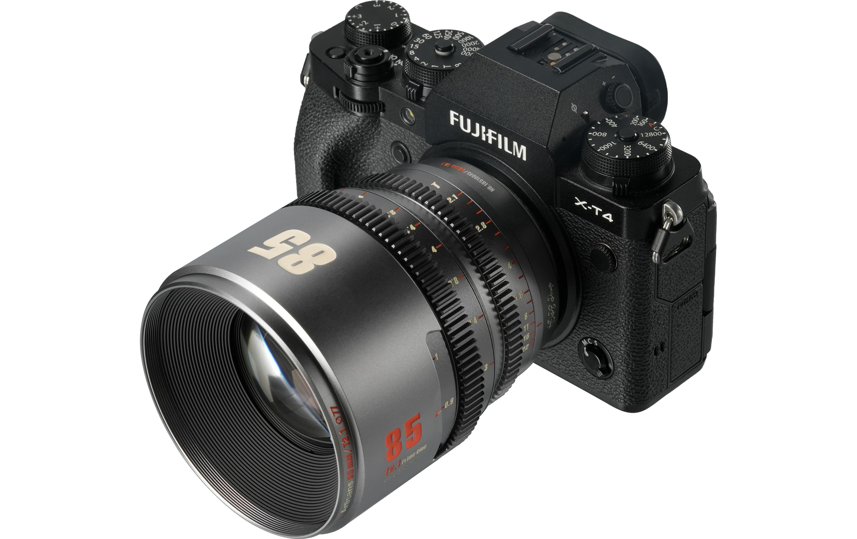 Festbrennweite 85mm T/2.1 – Fujifilm X-Mount<br>Kompaktes, leichtes Objektiv für Kameras mit Super35-Sensoren