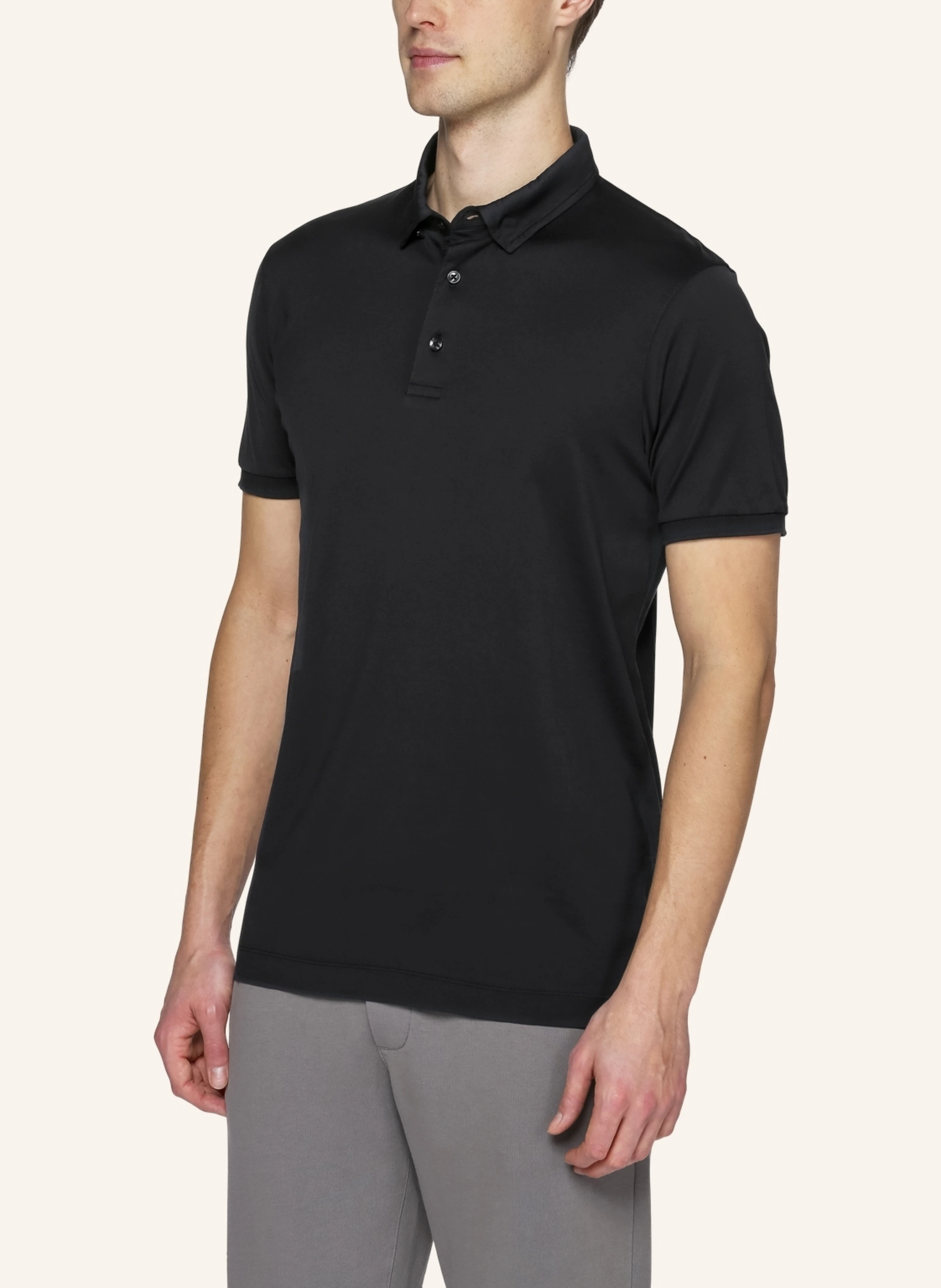 TRUSTED HANDWORK 1/2-Sleeve Polo Shirt