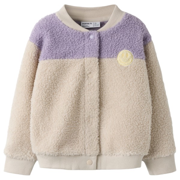 Name it - Kid's Balissea L/S Teddy Card - Veste polaire