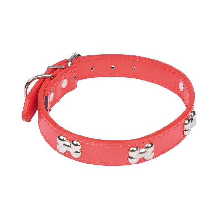 COLLIER FANTAISIE OS 45CM ROUGE