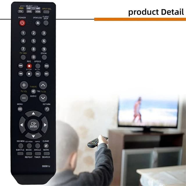Udskiftning af fjernbetjening til 00061J til Samsung DVD-afspiller V9700 V9800