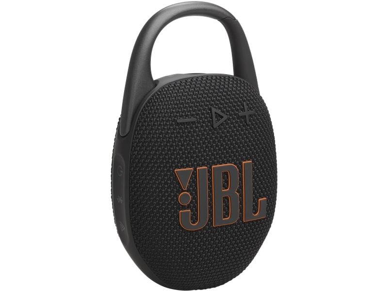 JBL Clip 5 Schwarz Ultra-kompakter wasserdichter Lautsprecher