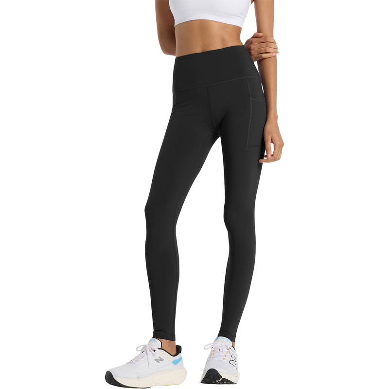 New Balance Sleek Pocket High Waist Træningstights Dame