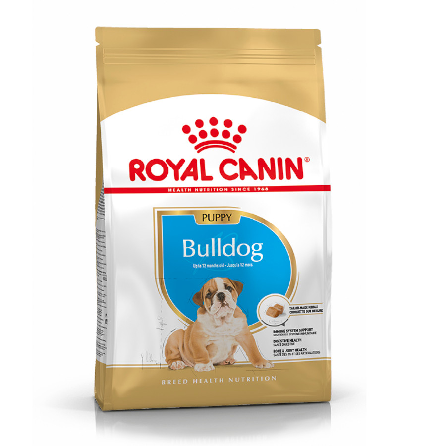 Ração Royal Canin para filhotes de Bulldog