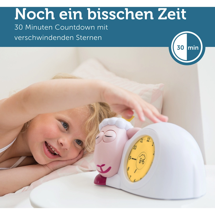 ZAZU Sam Schlaftrainer und Nachtlicht Rosa