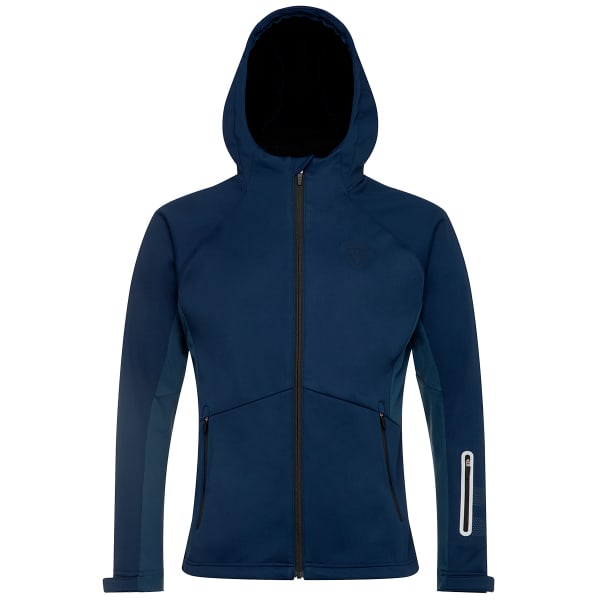 Veste ski de fond ROSSIGNOL SOFTSHELL HOODIE JKT DARK NAVY