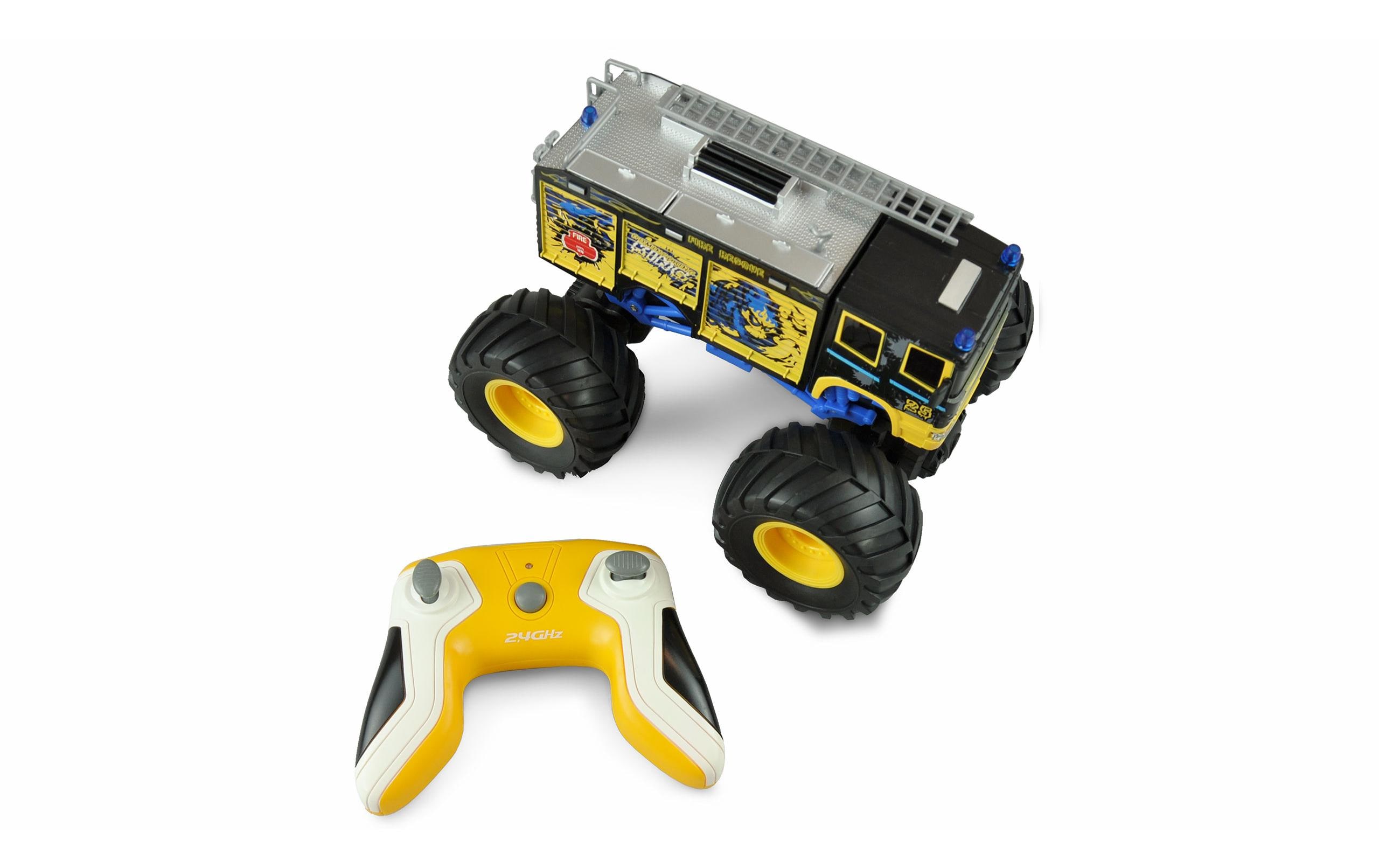 Monster Truck Feuerwehr Gelb, 1:18, RTRFerngesteuerter Monstertruck