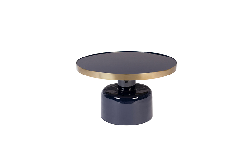 Salontafel Glam blauw