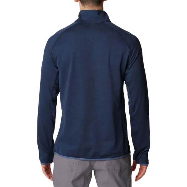 Sweat polaire COLUMBIA TRIPLE CANYON™ HALF ZIP COLLEGIATE NAVY/DARK MOUNTAIN