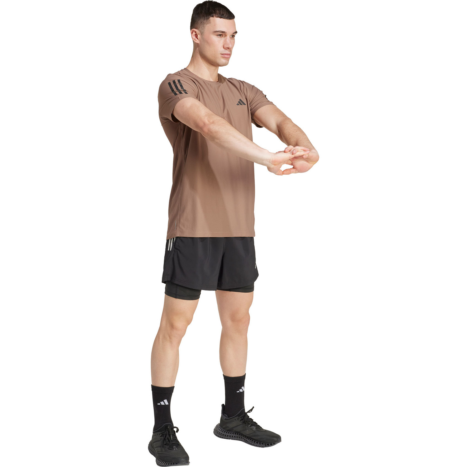 adidas OTR Tee Korte Legging Set Heren