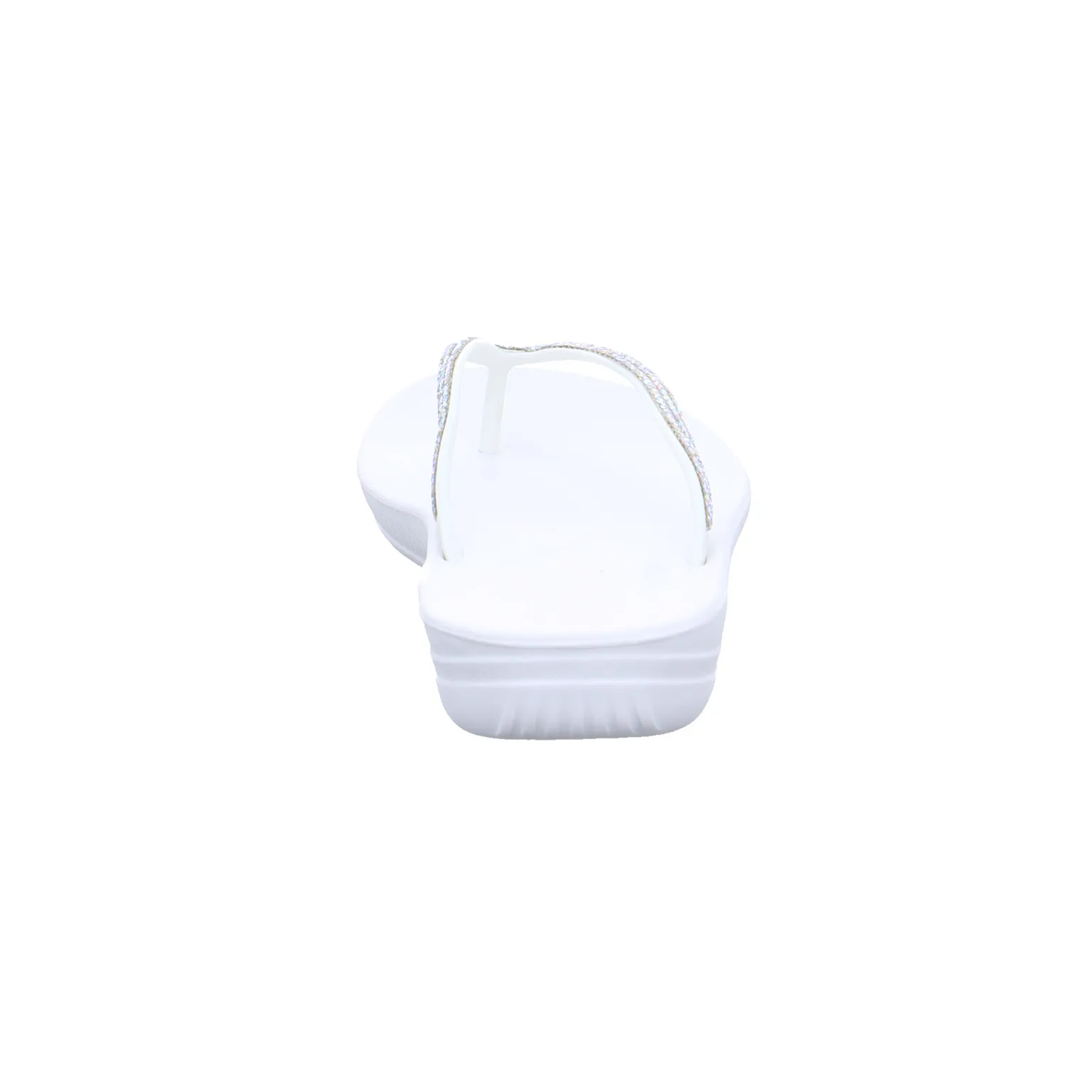 FITFLOP Zehentrenner-FlipFlop Weiss Lederimitat