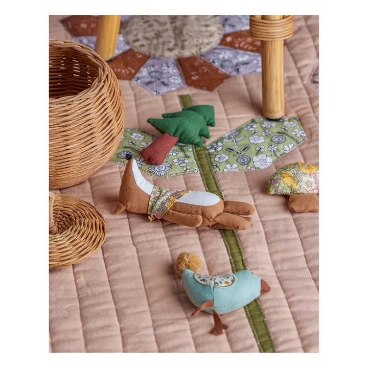 Bloomingville Mini Maison en lin et ses accessoires