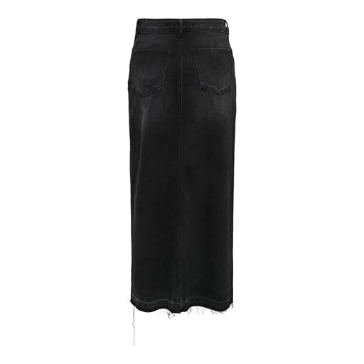 JDY Bella Denimnederdel, Black Denim, XS
