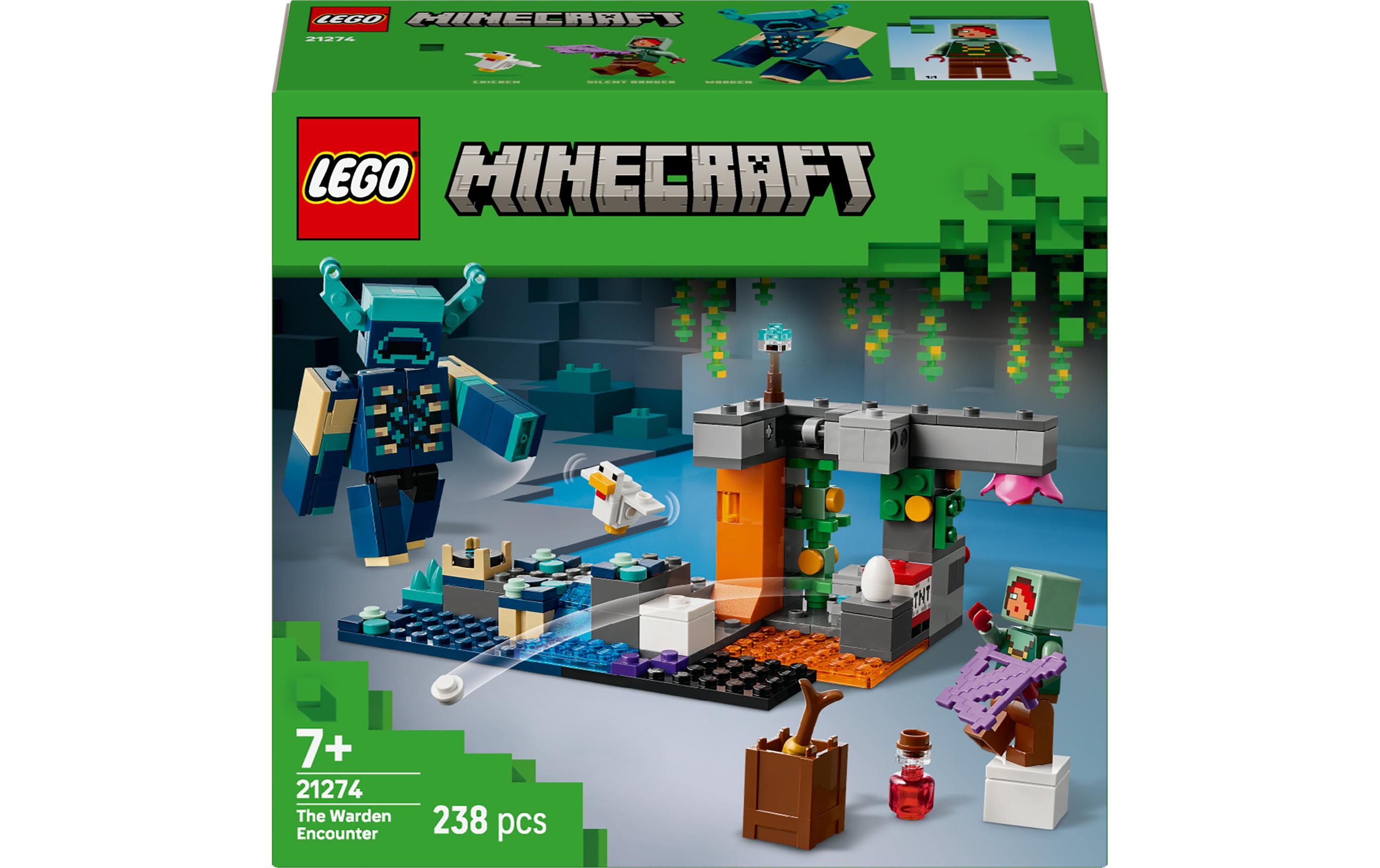 Minecraft Begegnung mit dem Wächter 21274Action in der üppigen Höhle