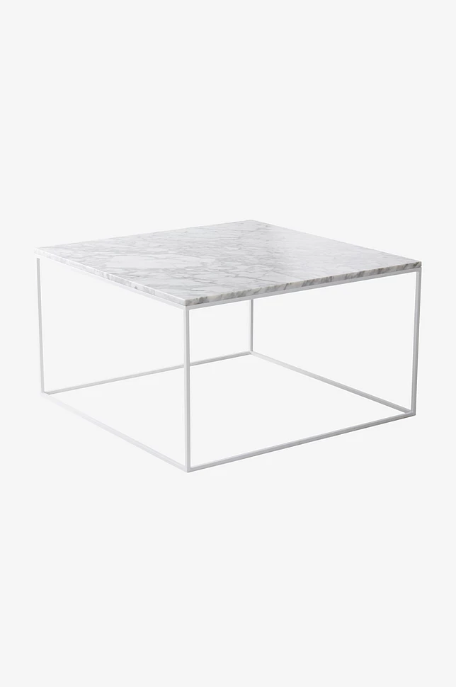NYLAND sofabord 70x70 - marmor