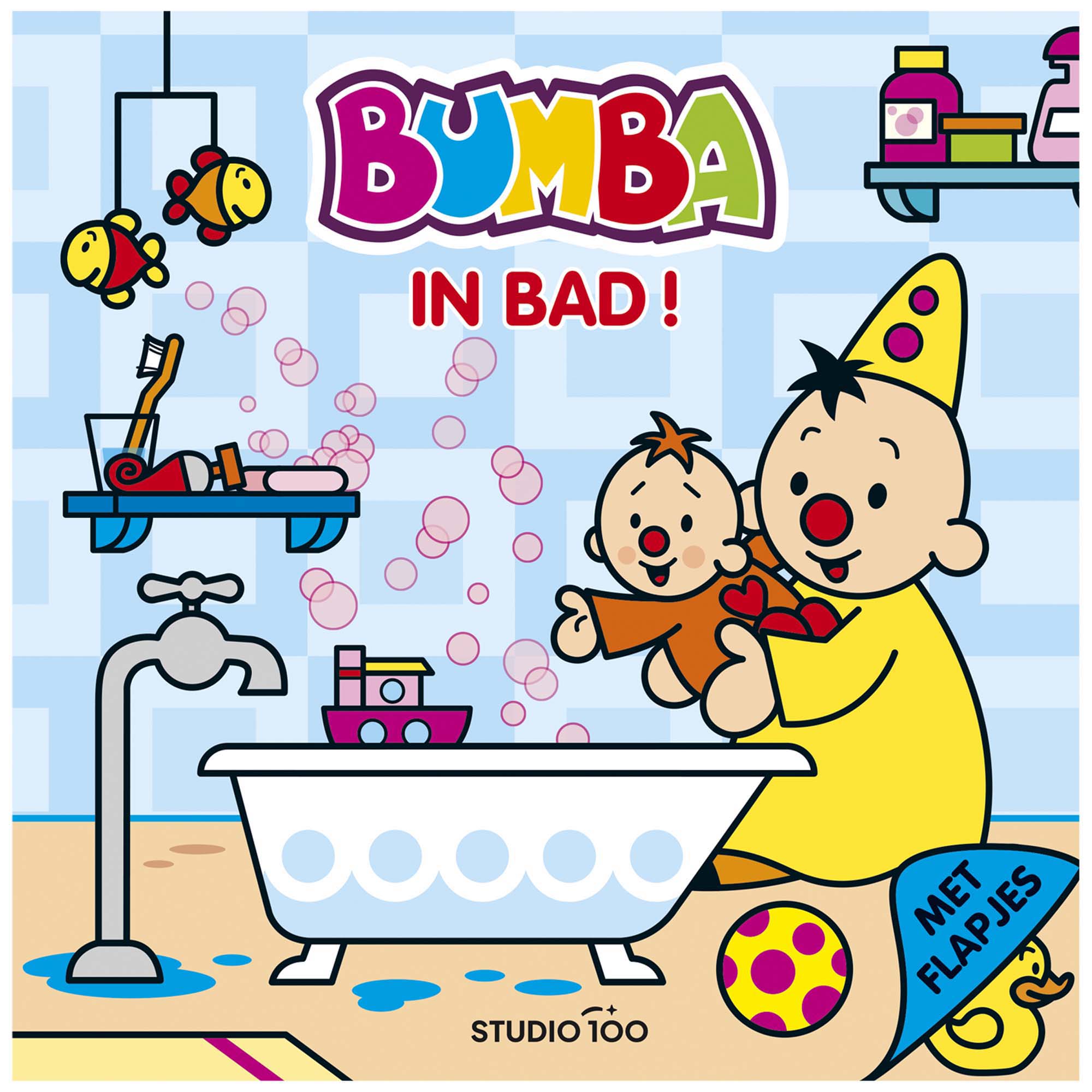 Bumba in bad - flapjesboek