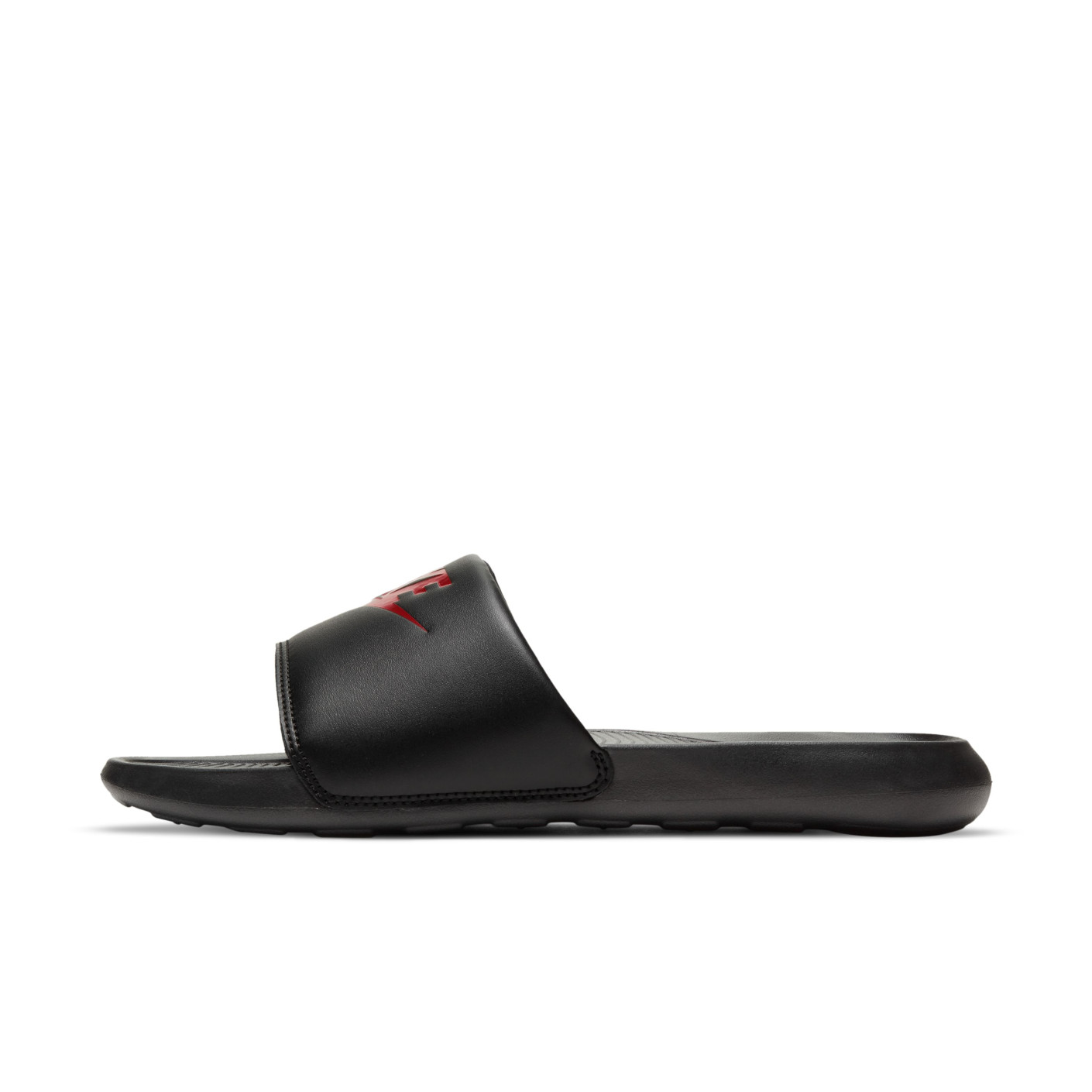Nike Victori One Slippers Zwart Rood Zwart
