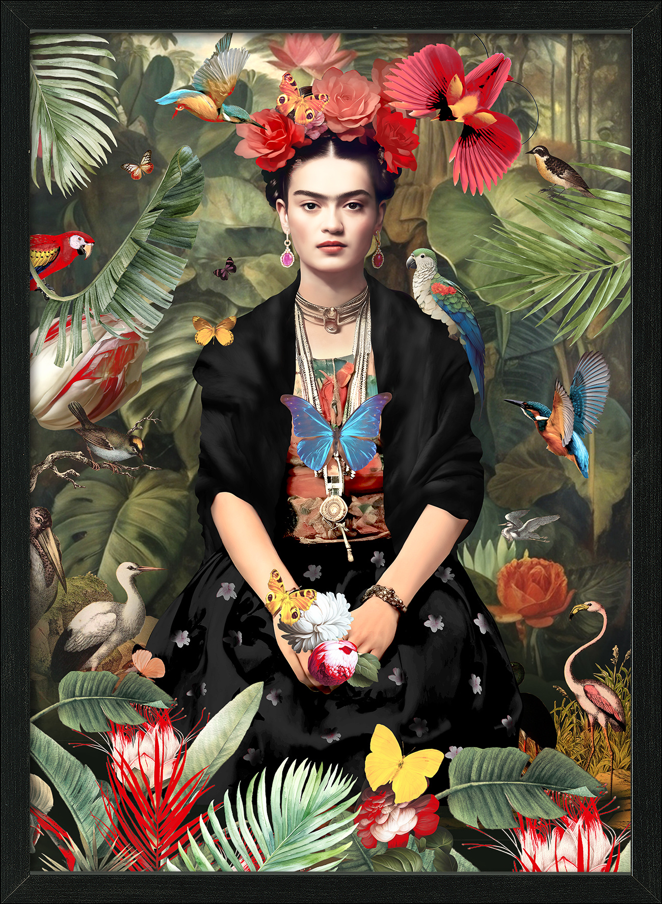 Gerahmtes Bild FRIDA KAHLO III
