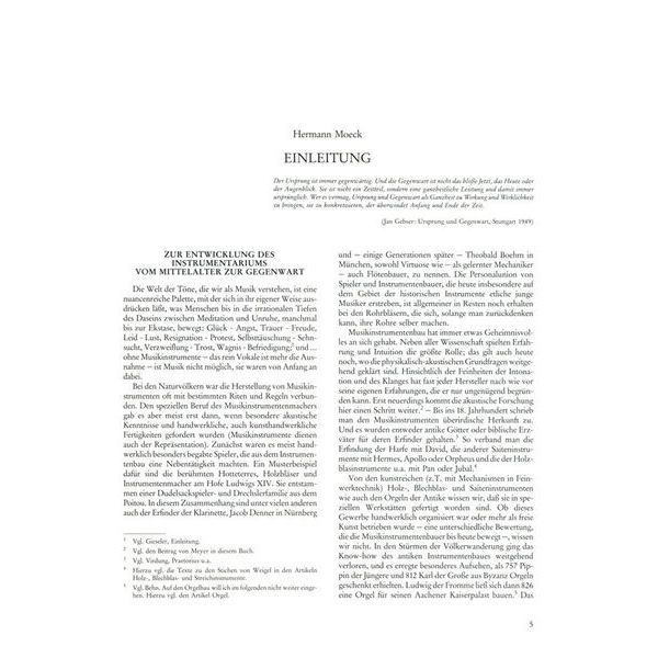 Edition Moeck Deutscher Musikinstrumentenbau