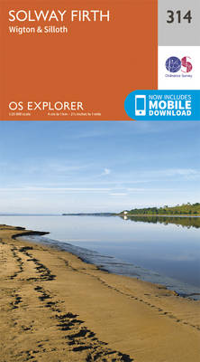 Solway Firth, Wigton and Silloth - OS Explorer Map 314 (Sheet map, folded)