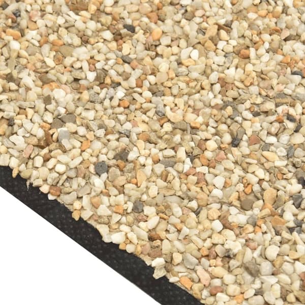 vidaXL Steinfolie naturlig sand 150x100 cm